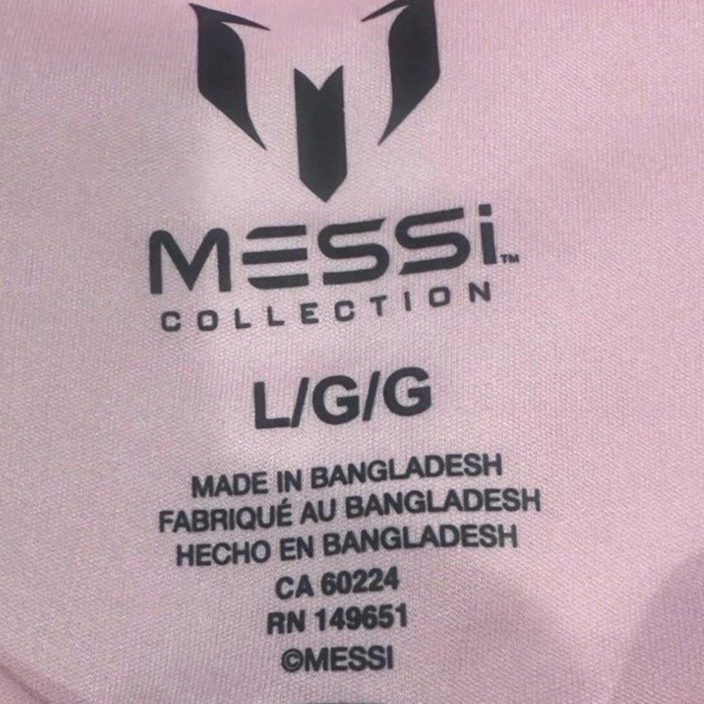 NWT [Messi] Lionel Messi #10 Heatwave Soccer-Style Lifestyle Jersey Men’s Large - Picture 12 of 14